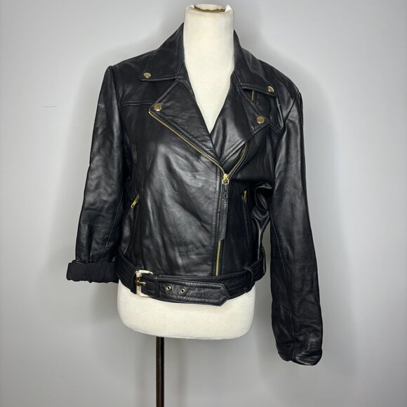 Cleobella - Black Baxter Leather Jacket - Picture 5 of 9